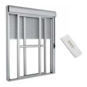 Porta com persiana automática Porta com persiana automática